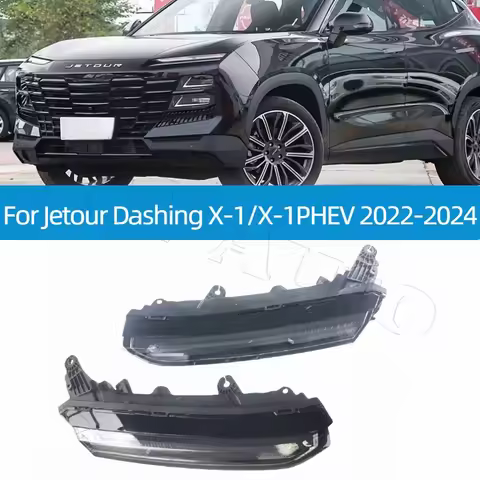 Front Bumper Fog Light For Jetour Dashing X-1/X-1PHEV 2022-2024 Daytune Running Light Foglamp Fog Li