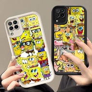 Casing for Samsung M15 M04 A22 F04 A12 A06 A04E A05 A04 5G A07 A07 Q-65 spongebob