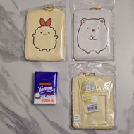 角落生物 炸蝦尾 白熊 毛毛質地 證件套 卡套 Sumikko Gurashi
