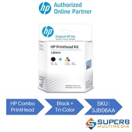 HP GT51/GT52 2-pack Black/Tri-color Printhead Replacement Kit [3JB06AA]