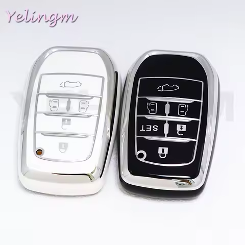 TPU Car Key Case bag for Toyota Vellfire Alphard 30 Series Previa 2 Voxy Noah Esquire Harrier Shell 