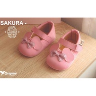 Sakura Series Origami Baby Shoes/freewalker Baby Shoes/Baby Girl Shoes 3-16 months