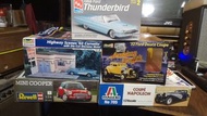 Revell, AMT, Italeri 模型車套裝