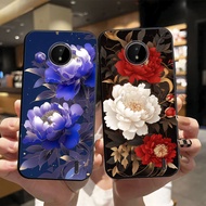 Fashion Luxury Flowers Butterfly For Nokia C20 C10 C02 C01 Plus Case Cute Cartoon Casing Soft Silico
