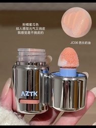 AZTK Liquid Blusher Jello Color Powder JC04  Moisturizing Highlight Beauty Expands Contracts Cheek M