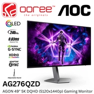 AOC 27" AGON PRO AG276QZD QHD (2560x1440 @240HZ) OLED GAMING MONITOR (0.03MS, INPUT: HDMI+ DP+ USB, 