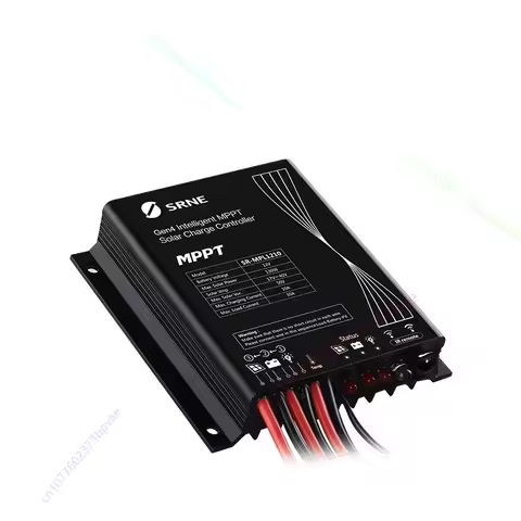 New SRNE MPPT Solar Universal Controller 12V 24V 10A 15A 20A 30A 40A Waterproof MPPT Charge Controll