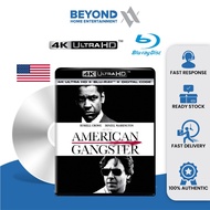 American Gangster [4K Ultra HD + Bluray]  Blu Ray Disc High Definition