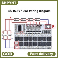 SHP 100A BMS 3S/4S/5S 12V-21V Li-ion Protection Balance Board
