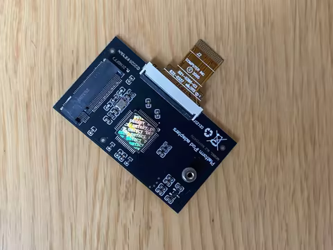 New NGFF M2 2242 SSD Adapter Board for iPod Classic Video SSD NGFF