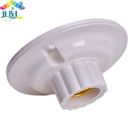 [H&L] E27 LED Light Bulb Holder Round Socket E27 Base Lamp Socket Screw Base {vn}