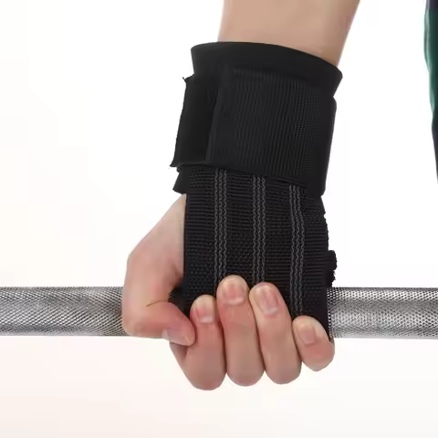 Power Lifting Straps WeightLifting Gym Gloves Deadlift Wrist Straps Hand Palm Assist Gear For Pull U