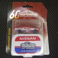 MAJORETTE 60 YEARS ANNIVERSARY NISSAN SKYLINE GTR R34