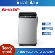 Sharp Mesin Basuh Automatik - Fully Auto Washing Machine (7.5 kg) ES721X