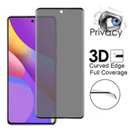 3D Curved Privacy Tempered Glass For Samsung Galaxy S22 S21 S20 Ultra S20Plus Full Cover Hard Anti-Spy Glare Screen protector For Samsung S10 S9 S8 Plus Protective Glass Film