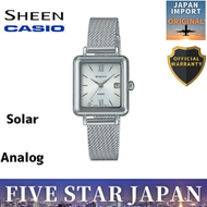 CASIO SHEEN watch casual SHS-D400M-7AJF Original Japan import woman sheen Water Resistant SHS-D400M-