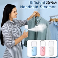 [SR]Mini Travel Steamer Cordless USB Charging 30ml Water Tank Rapid Heating 1 Hour Handheld Garment 