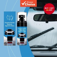 60ml Glass Oil Film Remover with Fatty Alcohol Ethoxylate, Professional Strength Car Windshield Clea