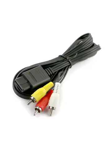 20PCS For Nintendo 64 Audio TV Video Cord AV Cable to RCA For N64 AV Audio Cable