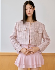 Whimsical Ruffle Blouse & Skirt