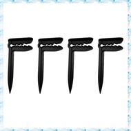 ( D I Q H )4PCS Beach Towel Clip Camping Mat Clip Outdoor Clothes Pegs for Sheet Holder Towel Clips 