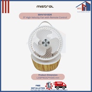 Mistral Mimica 9” High Velocity Fan with Remote Control MHV1010DR