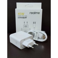 Charger Casan REALME 45W C63 C65 C75 13 Pro SuperDART VOOC Original 45W SuperVooc has TYPE C charger