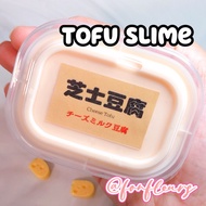 Fonfleurs Slimes 🇸🇬 Cheese Tofu Cube Creamy Size 100ml Yellow Glossy Chizu Kids Toys Food 史莱姆 Children Gift Box Set