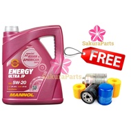 Mannol 7906 Energy Ultra JP ESTER 5w20 Fully Synthetic Engine Oil 4L (ORIGINAL)