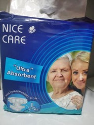 $100/3包 - 安心寶 Nice Care 成人紙尿片（10片L碼）