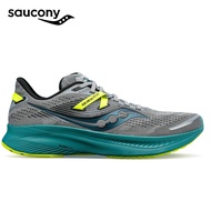 Saucony Men Guide 16 Wide Running Shoes - Fossil / Moss