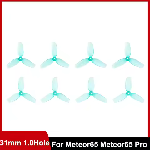 31mm Propeller Lightweight Prop 1.0mm Shaft For 0702 Brushless Motor For BETAFPV Meteor65 Meteor65Pr