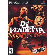 PS2 Game Def Jam - Vendetta , Dvd game Playstation 2