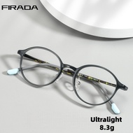FIRADA Fashion Comfortable Glasses Ultra-light Retro TR90 Glasses Business Optical Prescription Glas