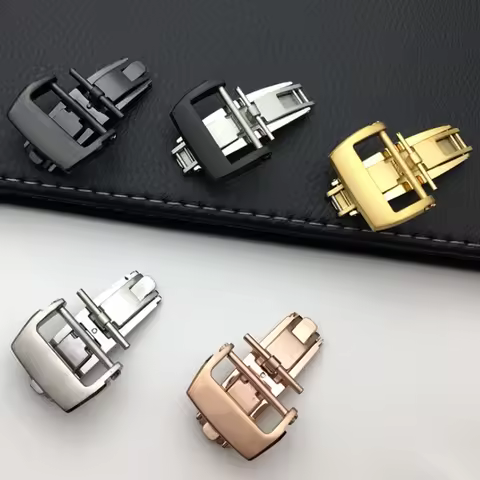 Solid stainless steel Watch buckle Replace for Richard Watch Mille Folding Clasp RM strap 20mm Watch