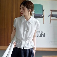 小飛袖活頁襯衫|襯衫|夏款|Sora-1537