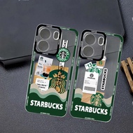 DY-842 CLEAR CASE REDMI 13 C 4G NEW 2023 SOFTCASE SILICON COFFEE MOTIF