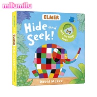 ซ่อนแอบ Milu Elmer หนังสือภาษาอังกฤษดั้งเดิม