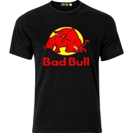 2025 waffle gift for friends Bad Bull Funny Humour D.T.F T shirt xs-3xl 1 Cotton o-neck  