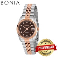 [Official Warranty] Bonia BNB10550-3647 Women's Elegance 32Mm Stainless Steel Strap Watch