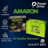 【Installation Provided 】95D31L | 95D31R ] Amaron GO Car Battery | Hyundai Starex | Land Cruiser | Hi