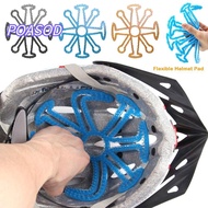 MAYSHOW Cycling Helmet Padding, Breathable Silicone Bicycle/Motorbike/EV Pad, Flexible Anti-deformat
