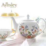英國Aynsley 小屋花園系列 骨瓷茶壺 1100ml