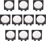 Bleiou 10 Pack 3D Floating Display Frame Stand Holder Coin Chip Jewelry Pin Display Stand Box (Black