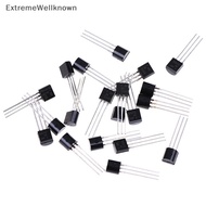 [ExtremeWellknown] 20PCS 2N5088 TO-92 Inline Triodes Separated Semiconductors  Xwk