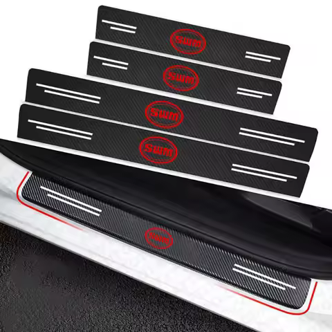 Carbon Fiber Anti-Scratch Stickers Auto Interior Accessories for SWM G05 G01 Swm X3 X7 EROE X2 G03F 