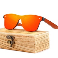 Bamboo Wood Glasses Spring Feet Integrated European American Polarized Sunglasses XY357m Nail Bamboo
