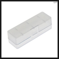 Storage Box Battery Case Holder Plastic Transparent Cover Case for Single 18650 Battery