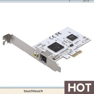 PCIE Expansion Card PCIE to AV Surveillance HD 640X480 Resolution Video Capture Card Image Capture C