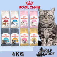 Royal Canin Cat Dry Food 4kg - Hair&amp;skin Fit32 Mother&amp;Baby Kitten Persian Indoor Urinary Exigent Hairball British Short